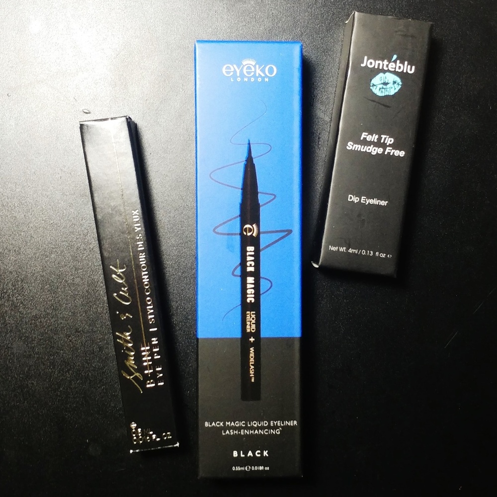 Liquid Liner Bundle Smith & Cult Jonteblu Eyeko - Picture 2 of 5